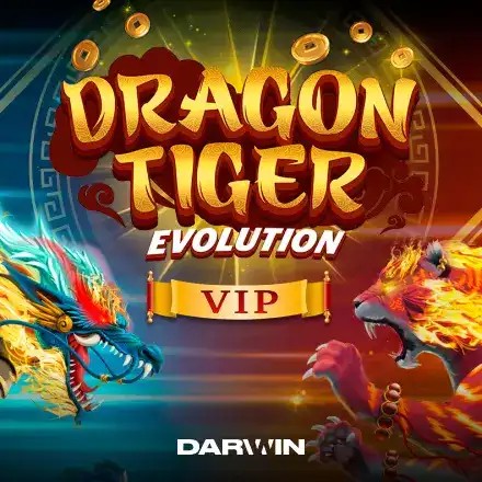 Dragon Tiger Evolution VIP slot logo by Darwin Gaming at Elit Casino