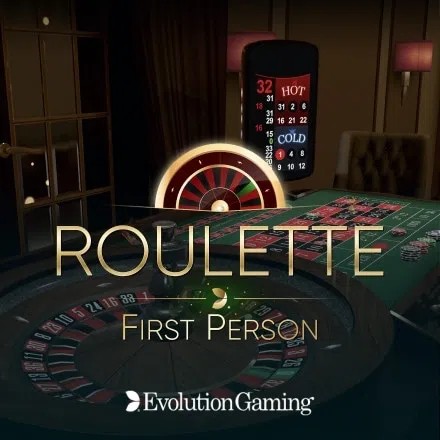 Enjoy First Person Roulette by Evolution – logo hosted on elit-casino.net