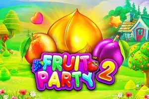 Fruit Party 2 online game logo by Pragmatic Play on elit-casino.net