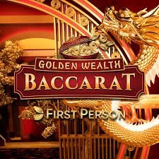 Golden Wealth Baccarat game by Evolution – logo hosted on Elit Casino