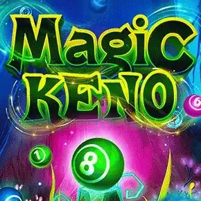 Magic Keno by Turbo Games, showcased at elit-casino.net – game logo