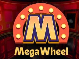 Mega Wheel online game logo by Pragmatic Play on elit-casino.net