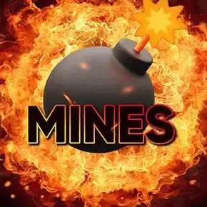 Mines logo by Turbo Games at Elit Casino