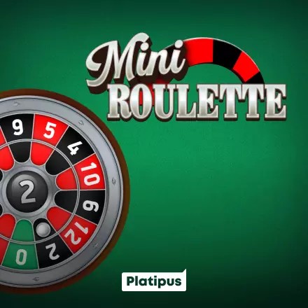 Mini Roulette logo by Platipus Elit Casino