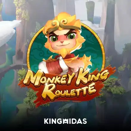 Monkey King Roulette slot logo by King Midas at Elit Casino