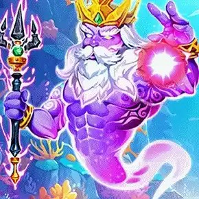 Poseidon's Secret 2 online game logo by KA Gaming on elit-casino.net