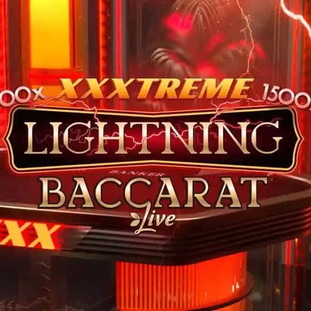 XXXtreme Lightning Baccarat casino game by Evolution – featured logo at Elit Casino